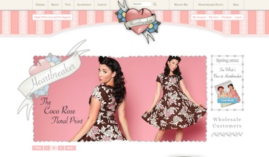 vintage clothes website